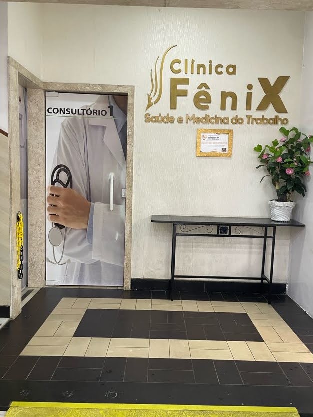 Recepção da Clínica Fenix